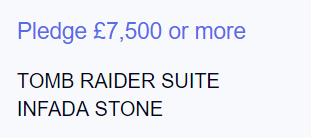 311px 《古墓丽影组曲》众筹金额和奖励