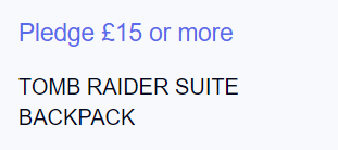 311px 《古墓丽影组曲》众筹金额和奖励