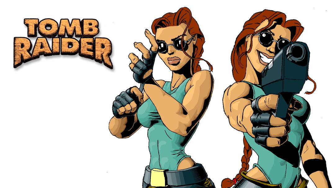 Google Plus - Tomb Raider 1996 Concept Art.jpg