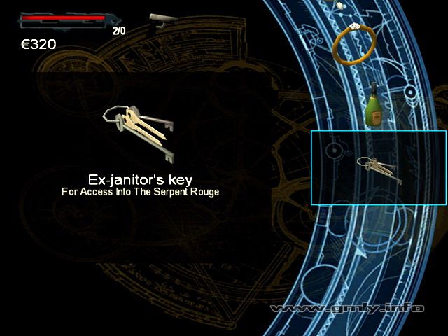 伯纳德给的红蛇夜总会车库钥匙