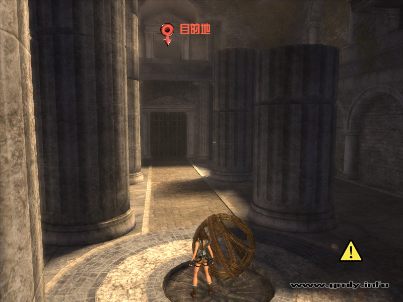 开启二层的铁门