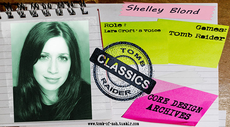 谢利·布隆德，劳拉最初的声音